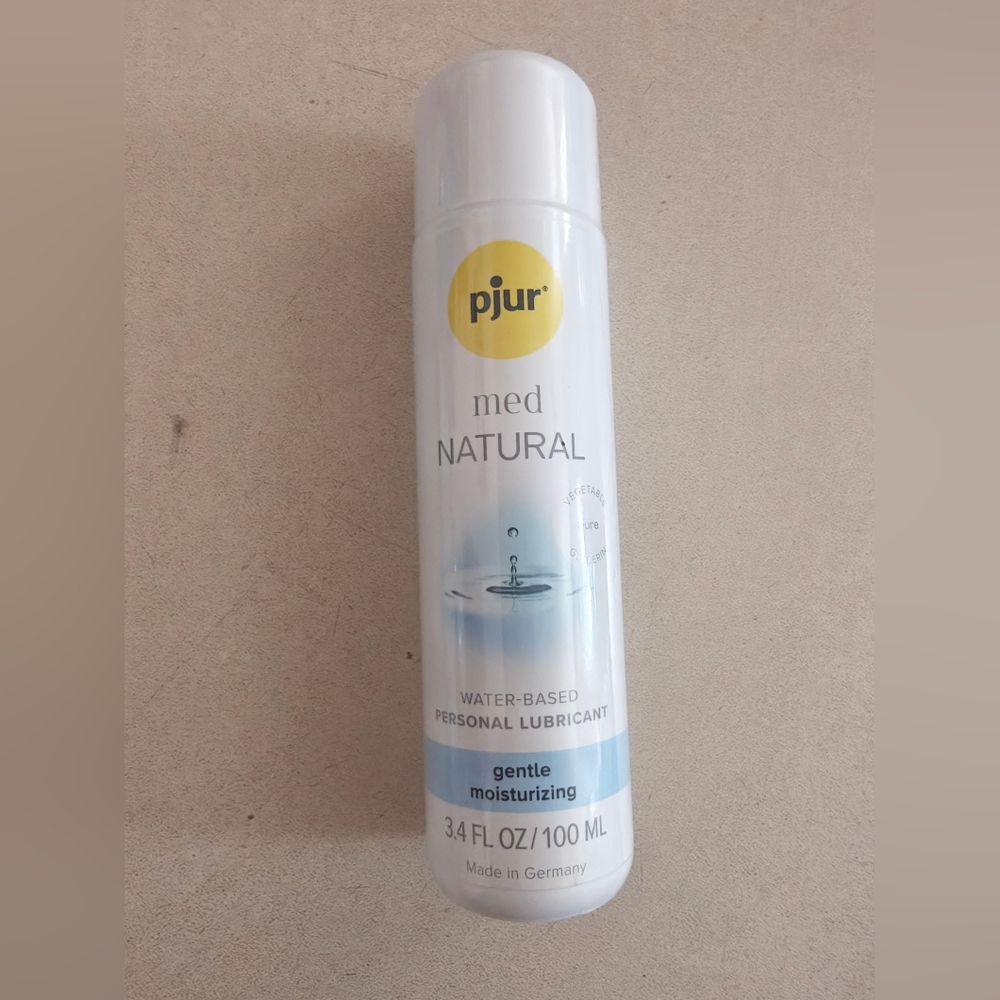 Pjur Med Natural Water Based Personal Lubricant 100ml For Latex And Personal Use